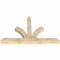 Ekena Millwork Richland Rough Sawn Timber Gable Bracket, Douglas Fir, 84"W x 53"H x 6"D x 6"F, 15/12 Pitch GBW084X53X0606RIC00RDF - alternate 5